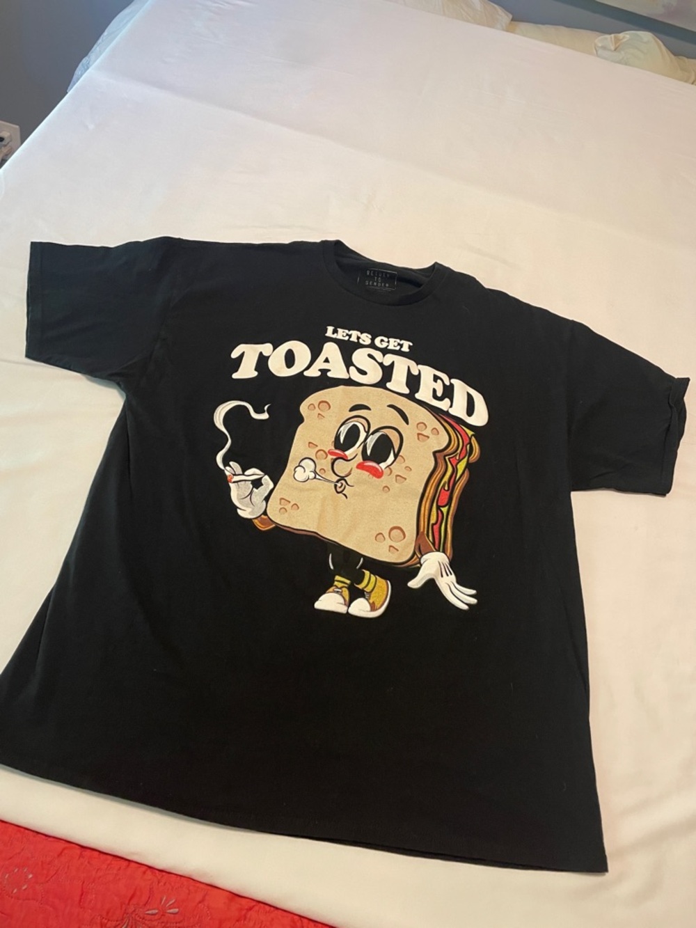 Let's Get Toasted Black Graphic Tee
Men’s size XXL